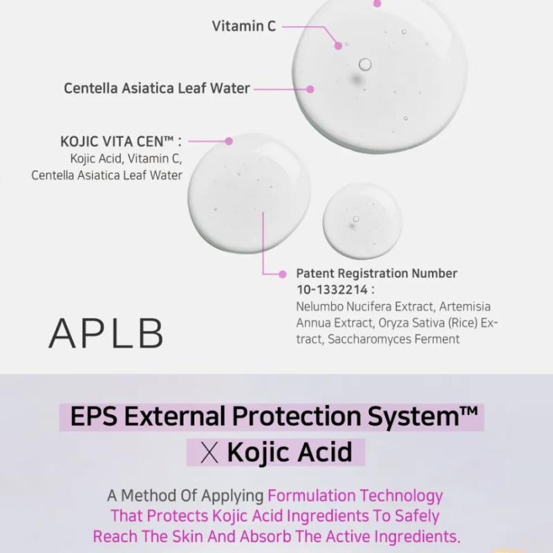 APLB Kojic Acid Vitamin C Ampoule Serum 40ml