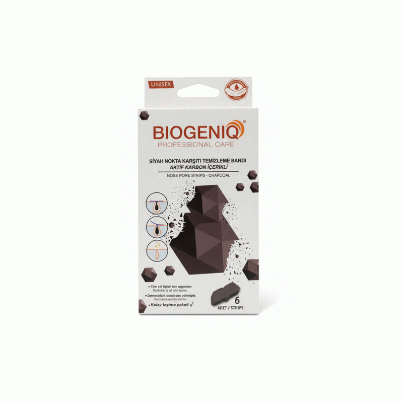 Biogeniq Nose Pore Strips – Charcoal