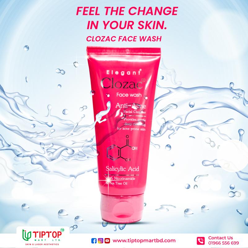 Clozac Face Wash 60ml