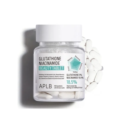 APLB Glutathione Niacinamide Beauty Tablet 500mg x 30 Tablets