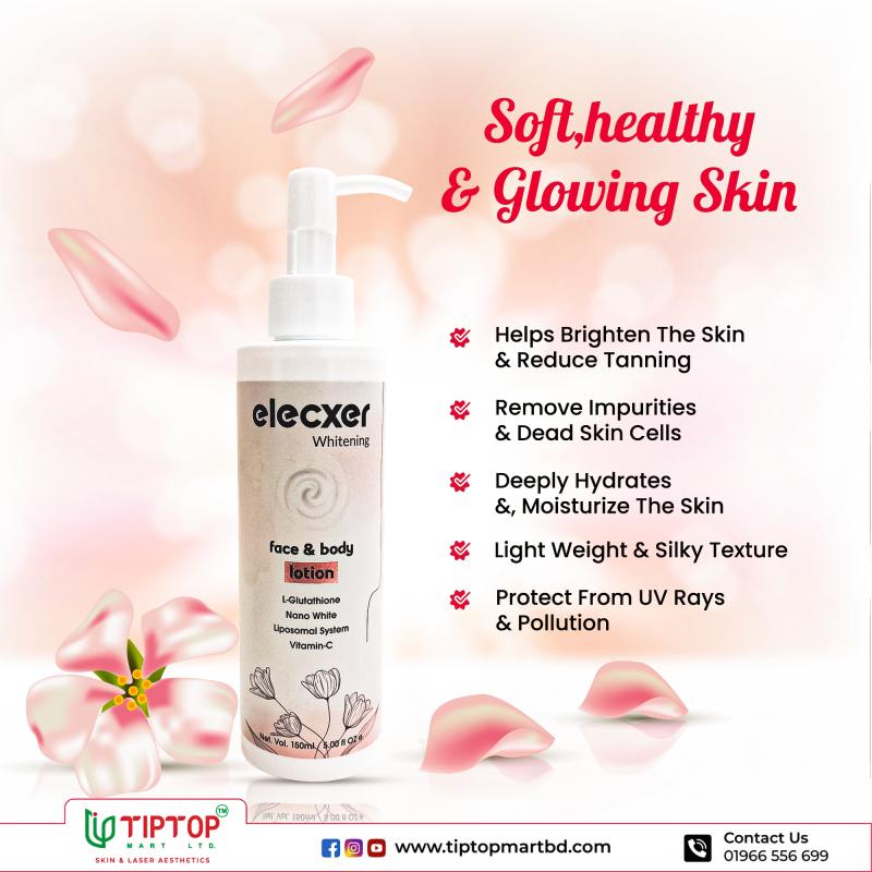 Elecxer Whitening Body Lotion – 150ml