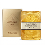 Gold Snail Red Ginseng Soap 90g / Transparent Shiny Skin